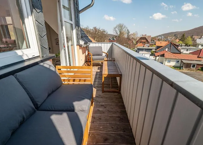 Premium Apartment - Ausblick - Kamin - Balkon - Smart Tv - Kaffeevollautomat